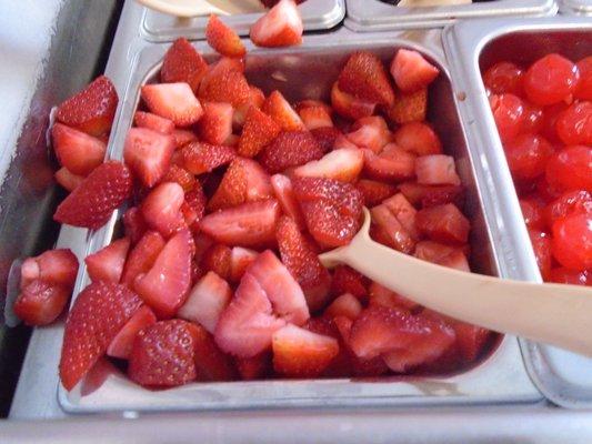 Fresh strawberries!