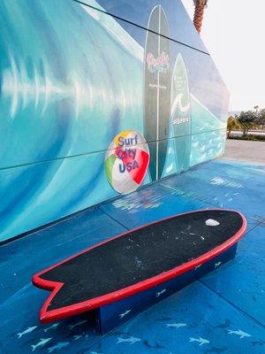 New mural Surf ‍ city USA