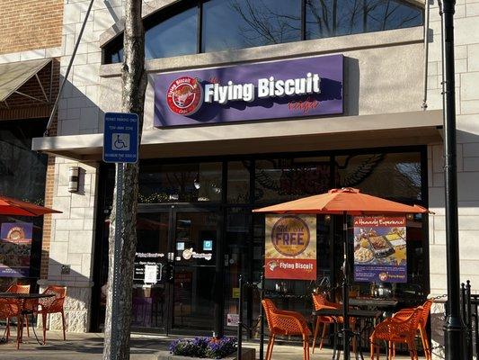 Flying Biscuit storefront.