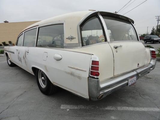 This 1963 Pontiac Ambulance is our new Mobil Emergency Response Unit for local installs on Vintage /Classic Cars and Trucks.