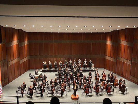 The Richardson Symphony Orchestra under the direction of Clay Couturiaux, Music Director & Conductor.