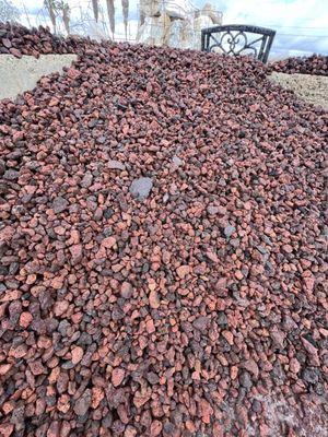 Ruby Rock - $130 a yard 
(Decorative)