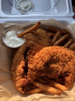 3 Chicken Strips, Fries, & Ranch