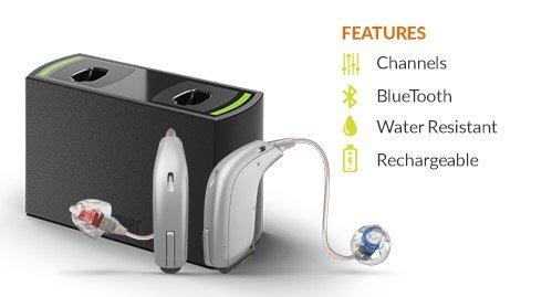 Oticon OPN Direct to iPhone with RECHARGEABLE option!!