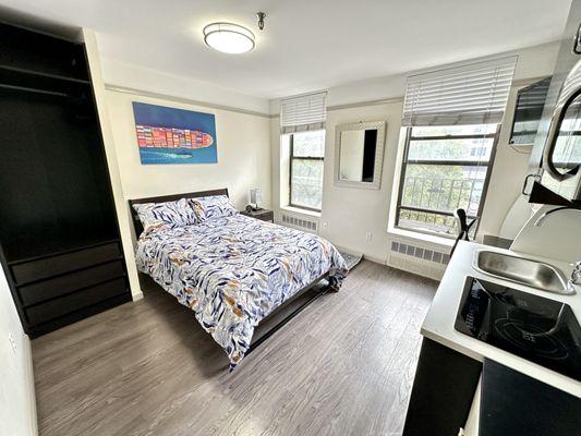 Sample picture of one of our studio apartments