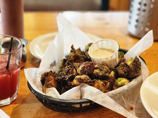 Fried Brussels Sprouts