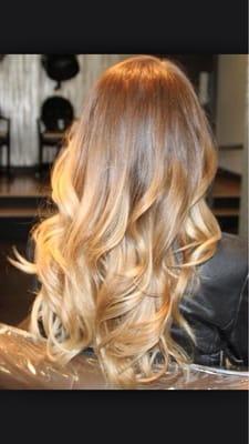 Beautiful ombré for fall!!