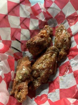 Garlic Parmesan wings