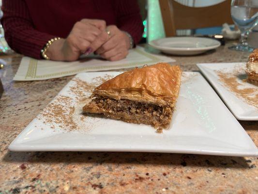 Homemade Baklava, my favorite