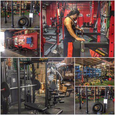 Bought two 45's, two 10's & a pull-up band for $180! This place is no joke!!! New favorite spot,  best place hands down!!!