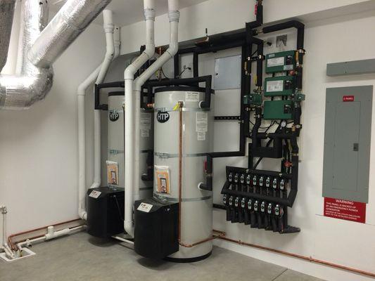 High efficiency water heaters