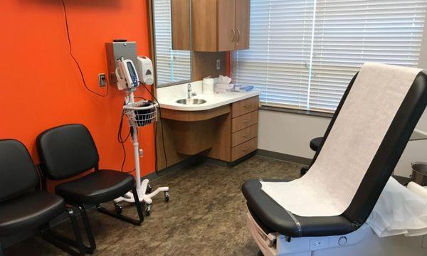 Novant Health-GoHealth Urgent Care Exam Room in Waverly