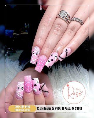 Fullset design nails