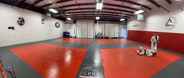 Huge mat area