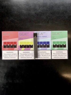 New Juul compatible Pods by SEA!! Come get them! Cheaper than juul pods