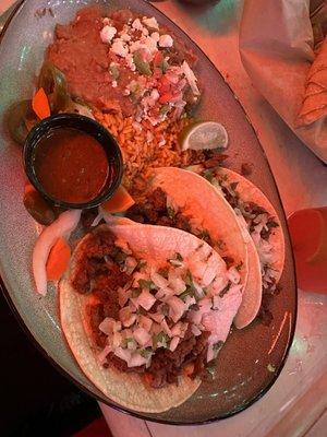 Carne asada Tacos