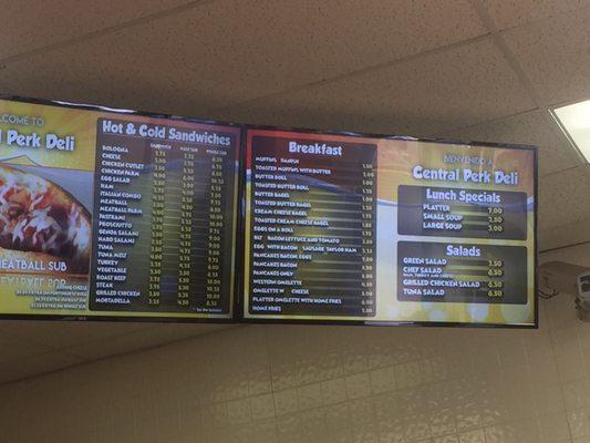 New owner ! New Menu board ! New Prices !