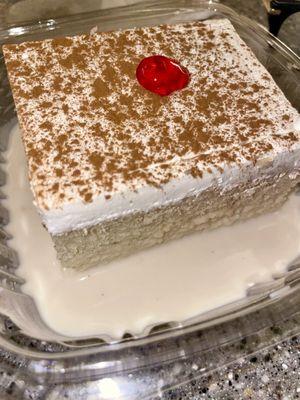 Tres leches cake.