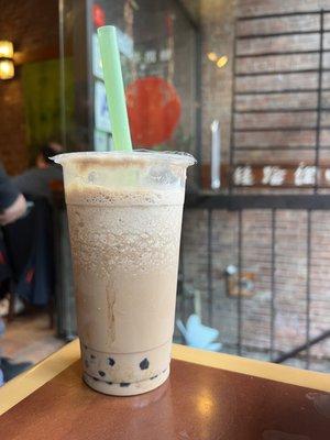 Silkacino with small boba