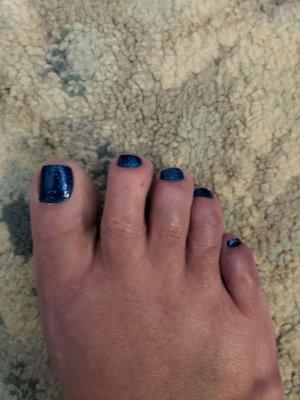 Great job on toes, too.