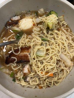 Pork belly ramen