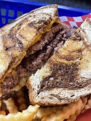 Patty Melt - One of the best I've ever had. Killer, perfect combo of flavor full beef, cheese and fresh bread.