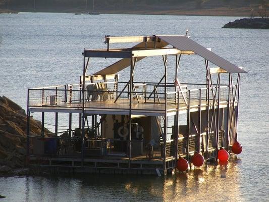 The Ark is the largest Party Boat on the lake.