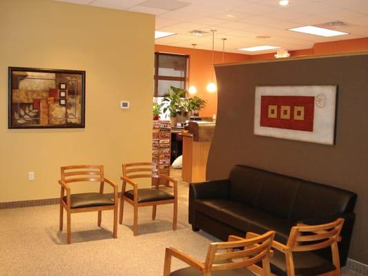 Patient lounge at 360 Chiropractic