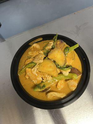 Red curry chicken yummy