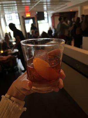 "Full" Negroni with ice