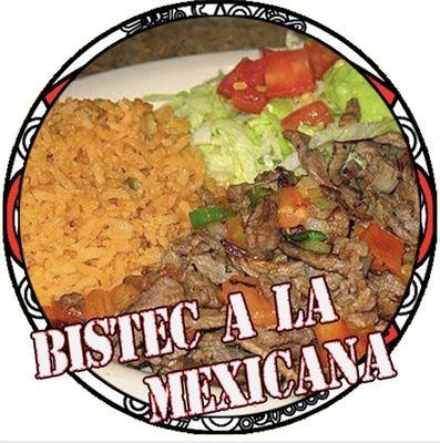 Bistec a la mexicana