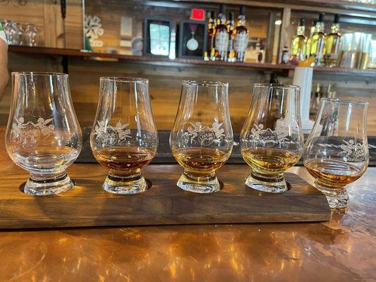 Whiskey flight