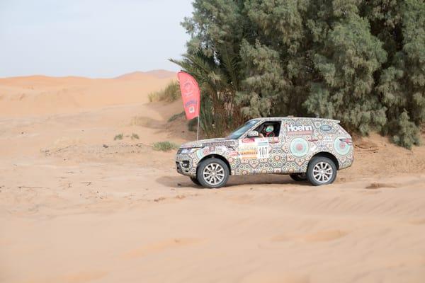 Participating in the Gazelle Rally in Morocco!