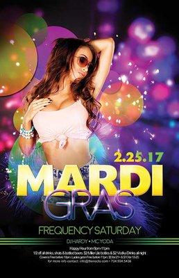 Mardi Gras Saturday at Necto 2/25/2017