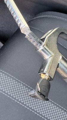 Anti Theft Steering Wheel Lock