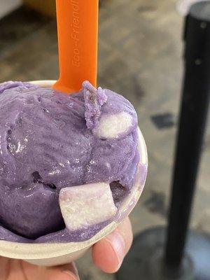 Vegan Ube ice cream