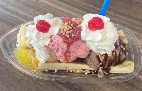 Banana split!