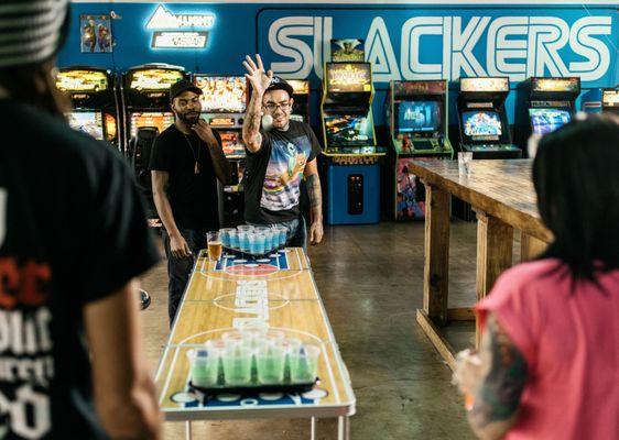 Slackers Sports Bar Naco Sports Bar, Bar, Video Arcade, Night Club 12234 Nacogdoches Road San Antonio, Texas 78217 (210) 685-...