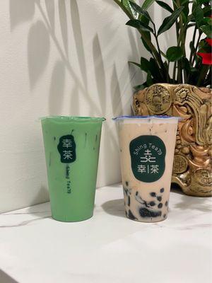 Mung Bean Drink and 3Q Milk Tea