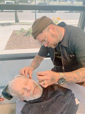 Straight Razor Shaves for all Ages