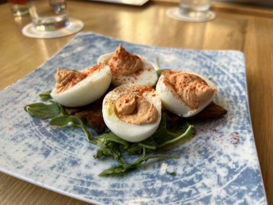 Deviled eggs.