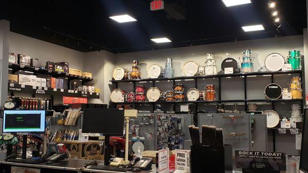 Wall of drums