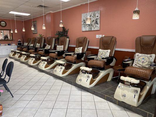 Pedicure chairs