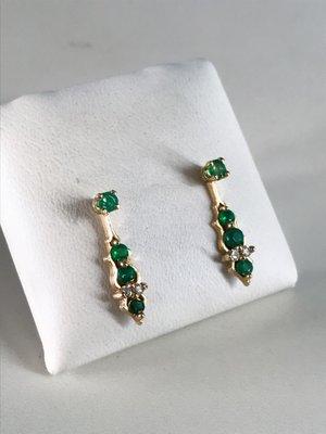 Emerald Earrings