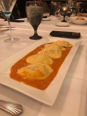 Lobster ravioli