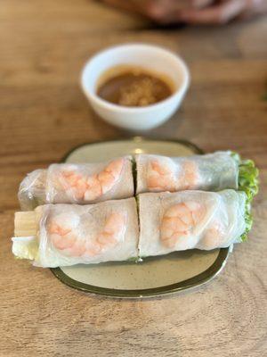 Summer Rolls with Shrimp + Pork