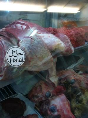 Halal meat available daily. Cut to order!