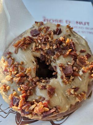 Maple bacon cronut!!  Delicious!!