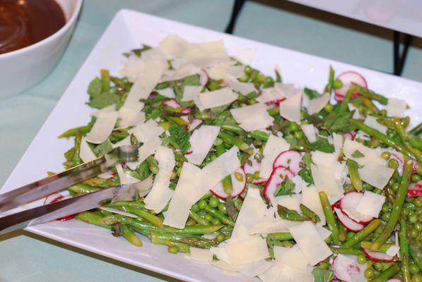 Asparagus, Pea and Mint Salad