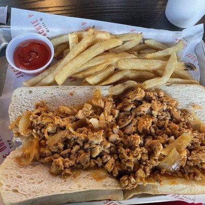 Buffalo Chicken Philly (without Cheese)